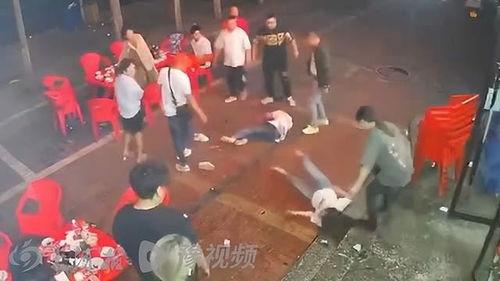 外媒爆料唐山打人视频,现场暴力冲突视频曝光，引发社会广泛关注