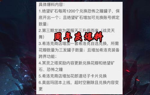 cf11周年庆最新爆料,独家爆料揭秘庆典盛况与福利大放送
